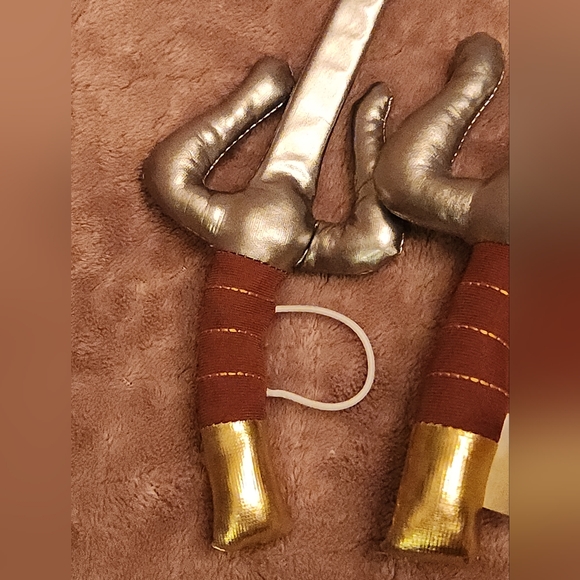 Build-A-Bear Teenage Mutant Ninja Turtles TMNT Raphael 10" Sai Swords WeaponsT - Picture 6 of 10